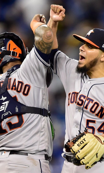Astros stay up late to celebrate back-to-back AL West titles
